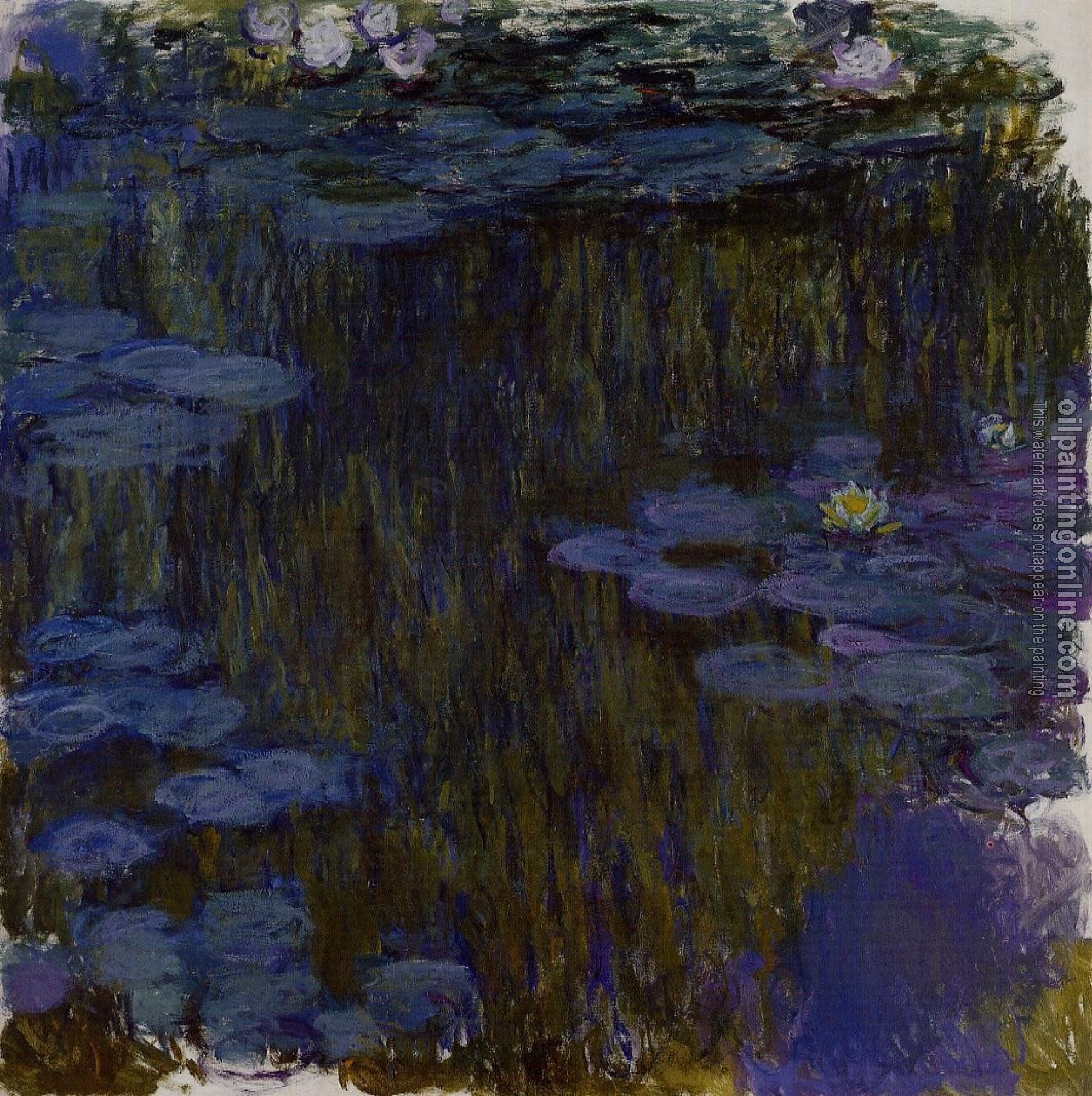 Monet, Claude Oscar - Water Lilies